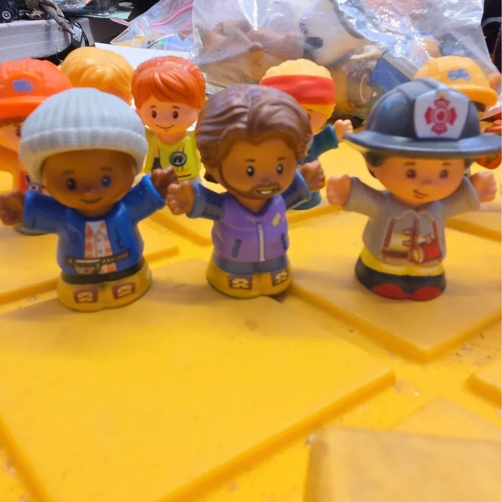 Lot Of 19 Fisher-Price Little People Mixed Lot Figures, Animals, & Car Disney